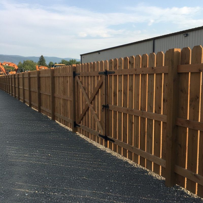 Hurricane Fence Installation detail