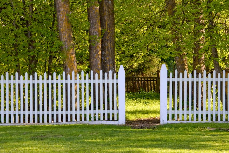 Wood Picket Fence Installation